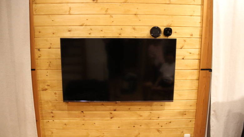 【補修DIY】念願の壁掛けテレビを設置する方法　その３